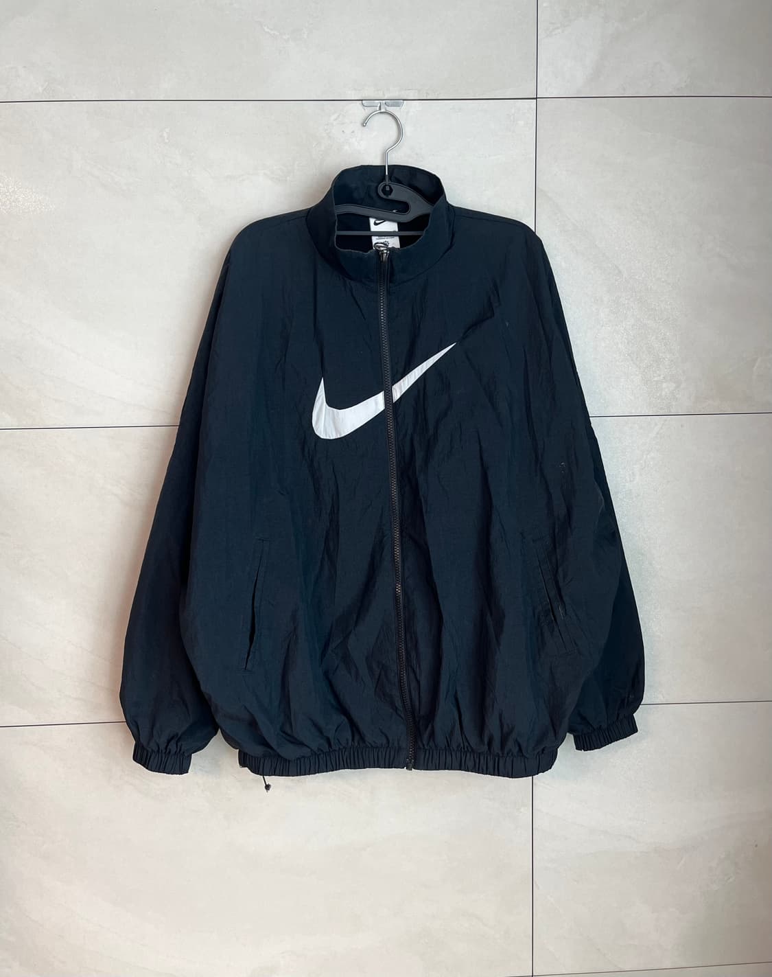 나이키 빅 스우시 에센셜 바람막이 블랙 [XL]  상품이미지1