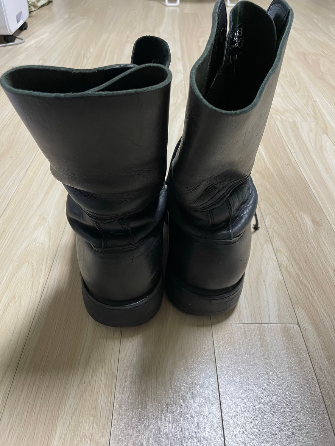 vintage german army black boots 상품이미지5