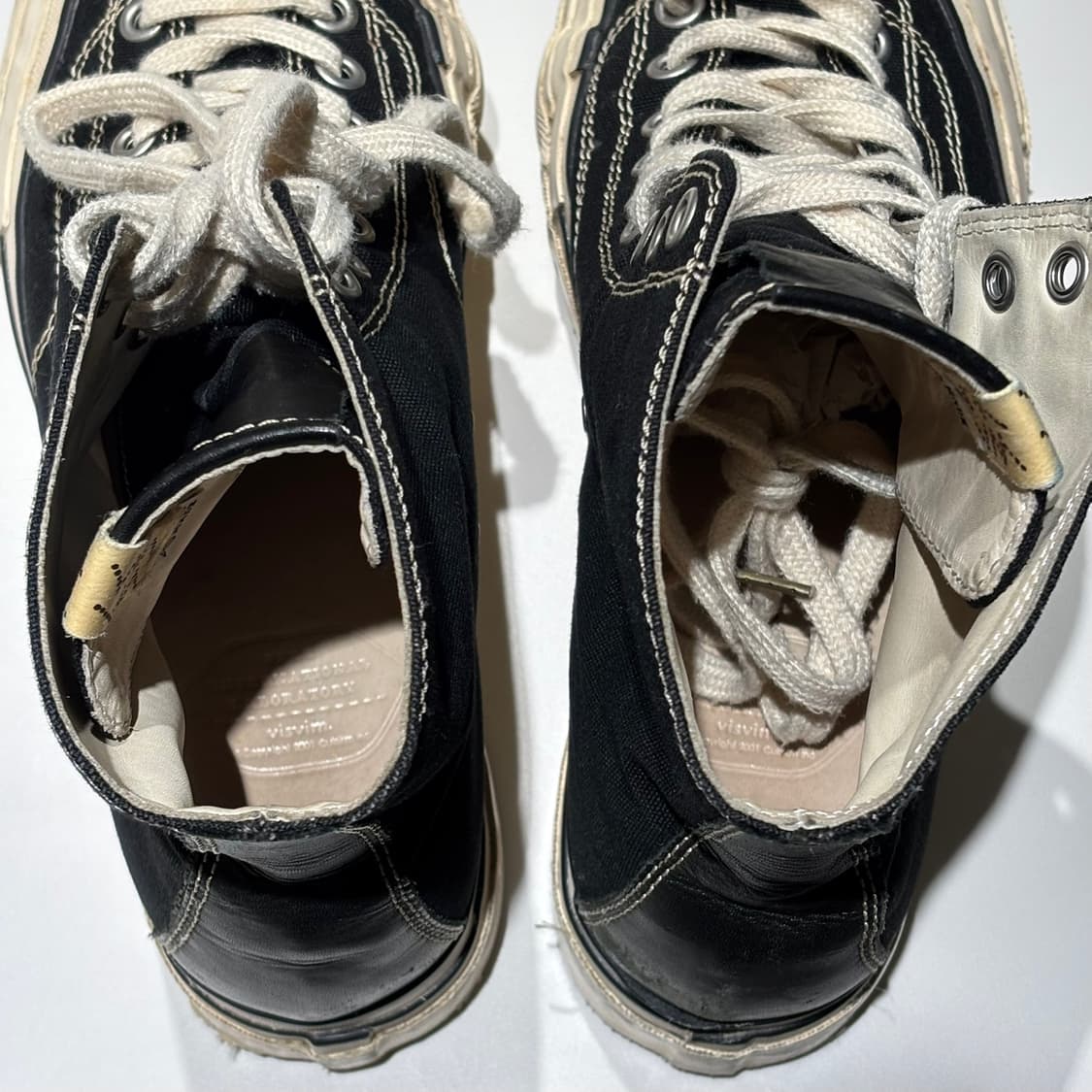 8) visvim 비즈빔 스캐그웨이 하이 지 패튼 상품이미지7