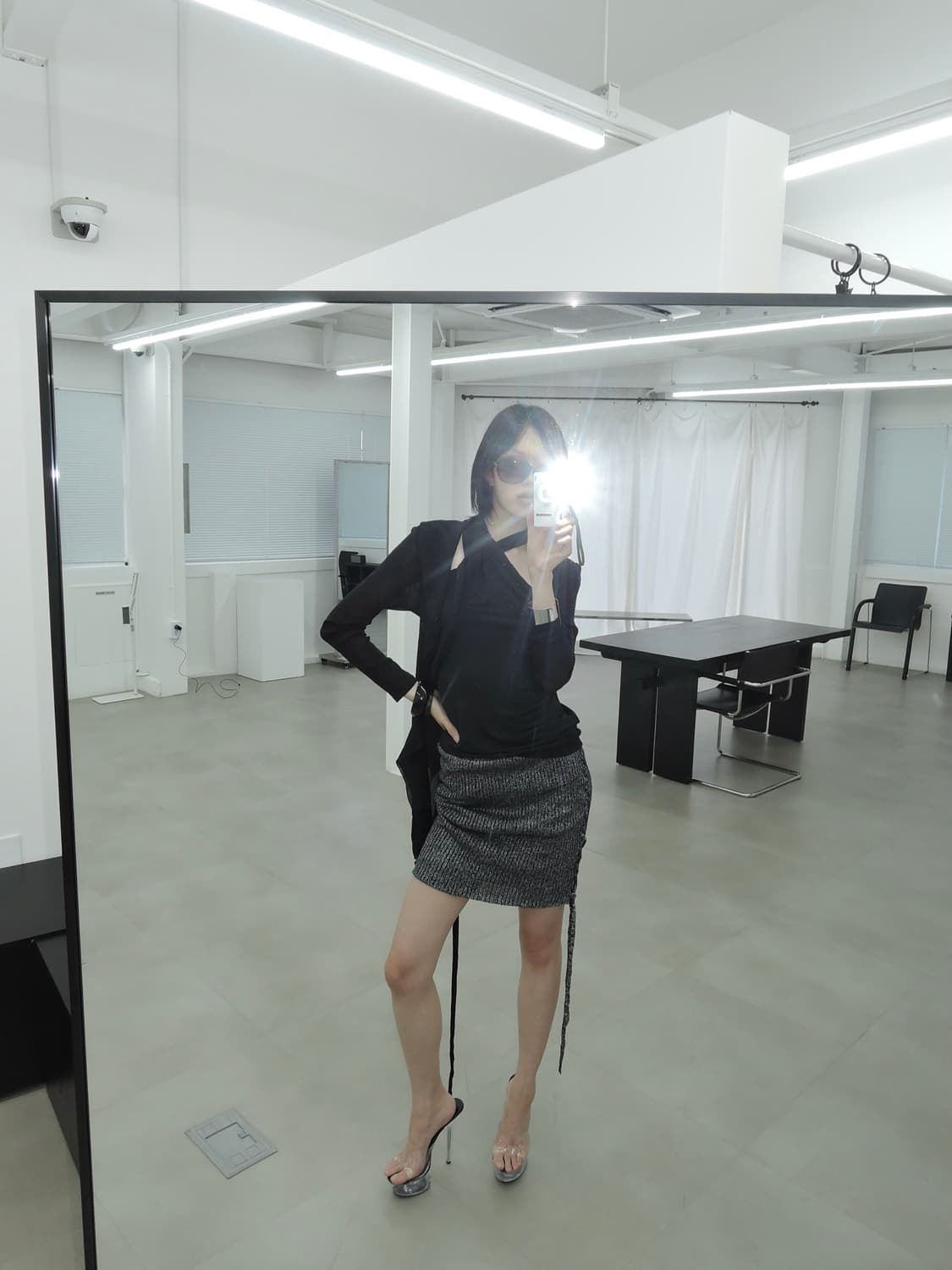 Sheer Ruffle Hooded Cardigan 상품이미지2