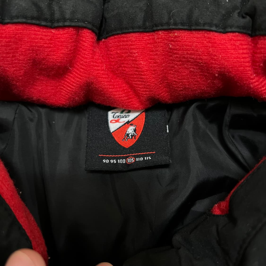 토니노 람보르기니 덕다운 경량패딩 점퍼 [블랙] XL/105 상품이미지4