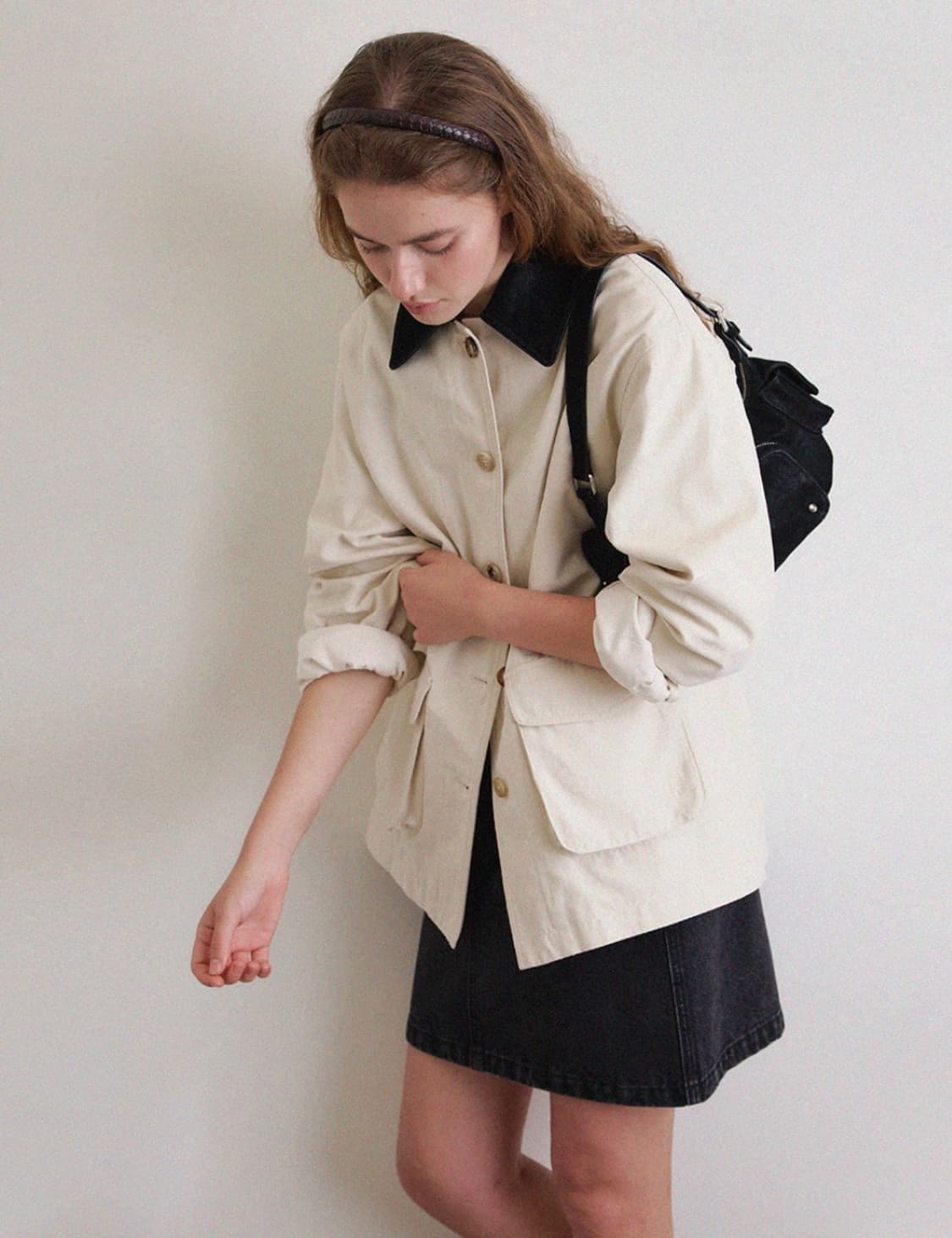 Hane 하네 리파인 초어 코튼 자켓 M 상품이미지2