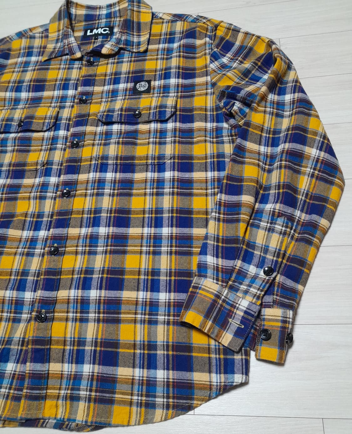 💥LMC 체크셔츠 옐로우 (1)
 상품이미지5
