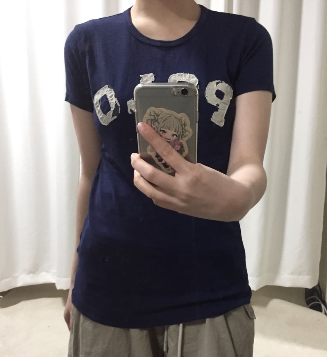 폴로 랄프로렌 네이비 빅로고 반팔 티 상품이미지1