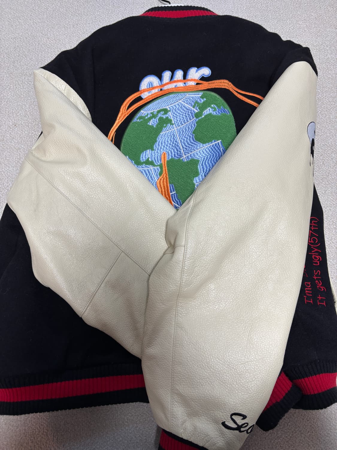 OURPAS pas 035 바시티 M사이즈 상품이미지5