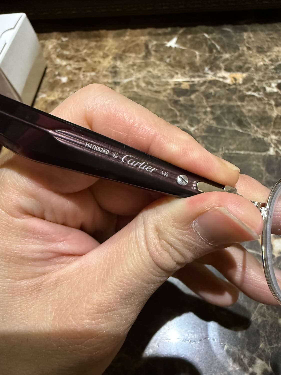 까르띠에 안경 판매합니다 상품이미지4