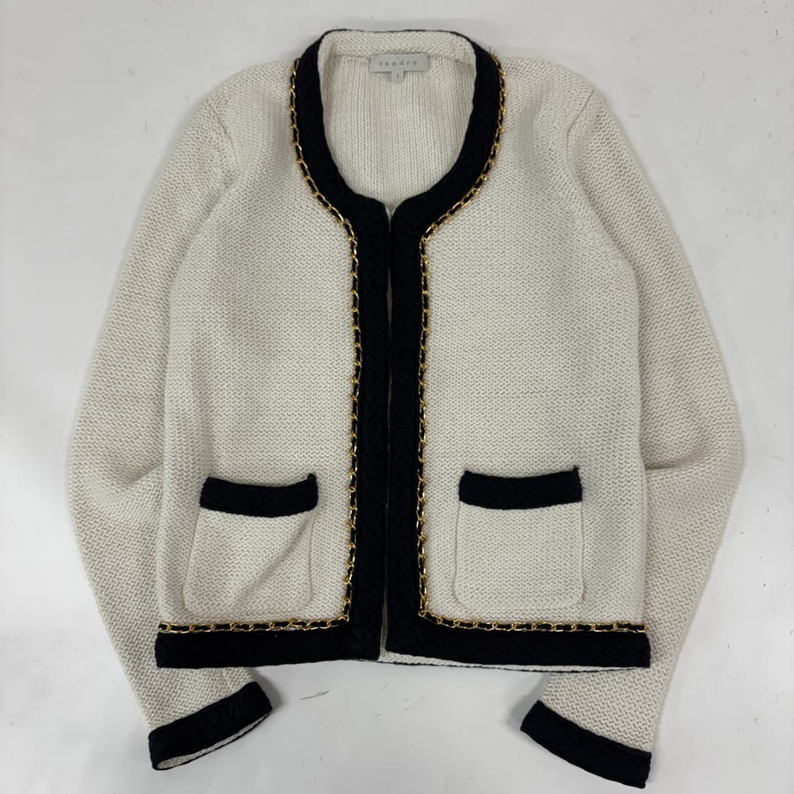 산드로 트위드 가디건 상품이미지4