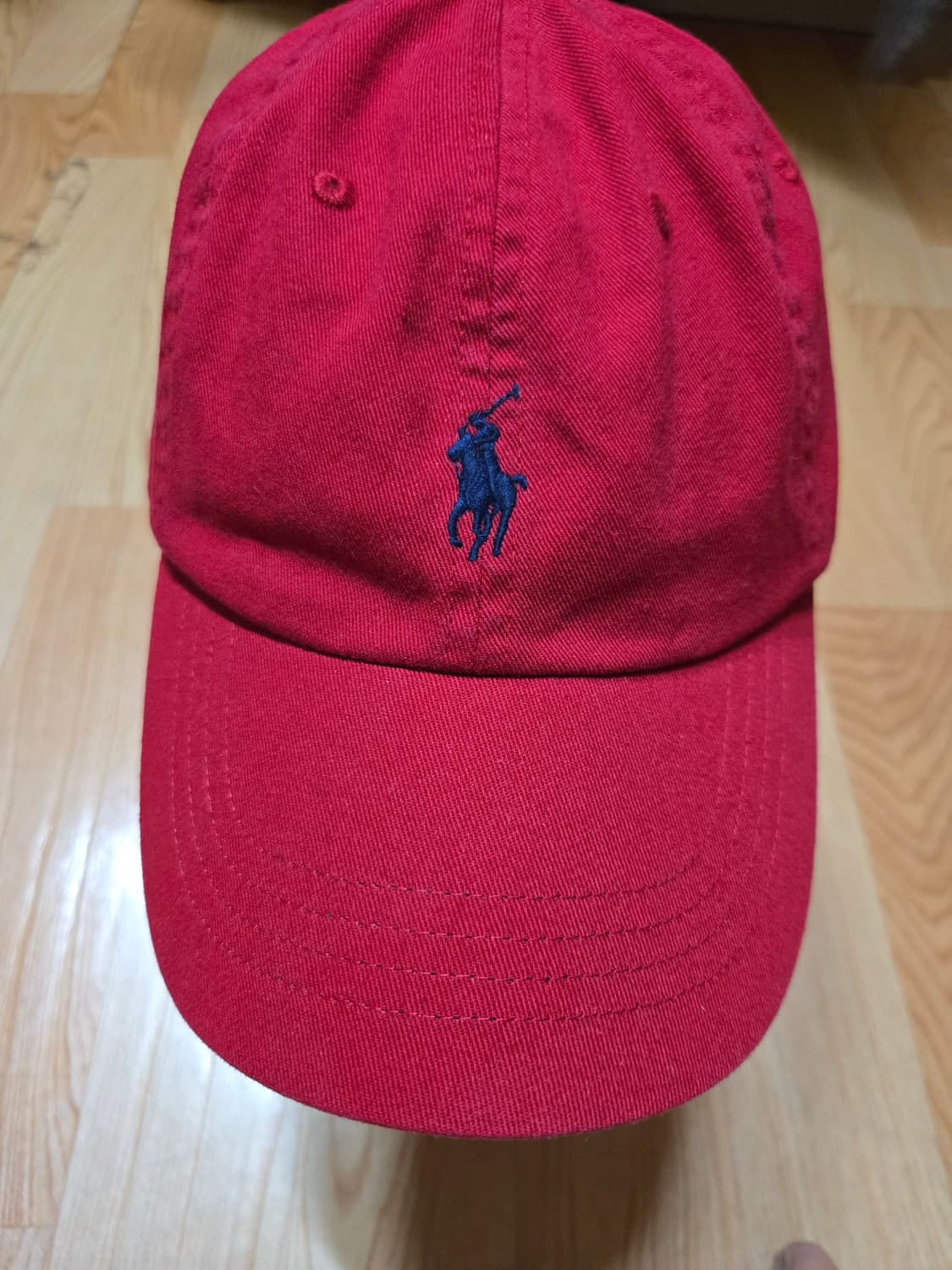 폴로 랄프로렌 정품 레드 볼캡 모자 상품이미지1