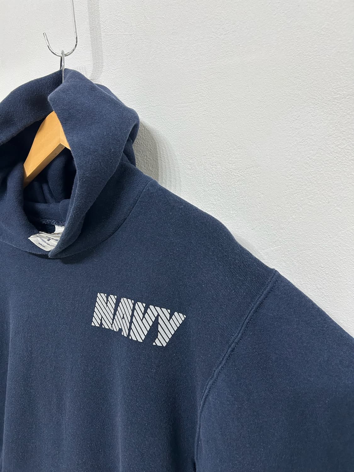 90's soffee us navy pullover hoodie 상품이미지2