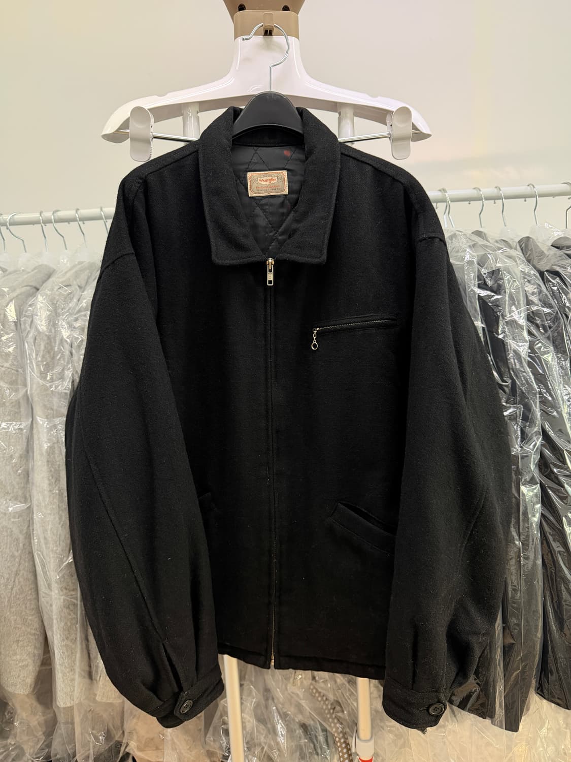 Vintage Wrangler wool varsity jacket 상품이미지1