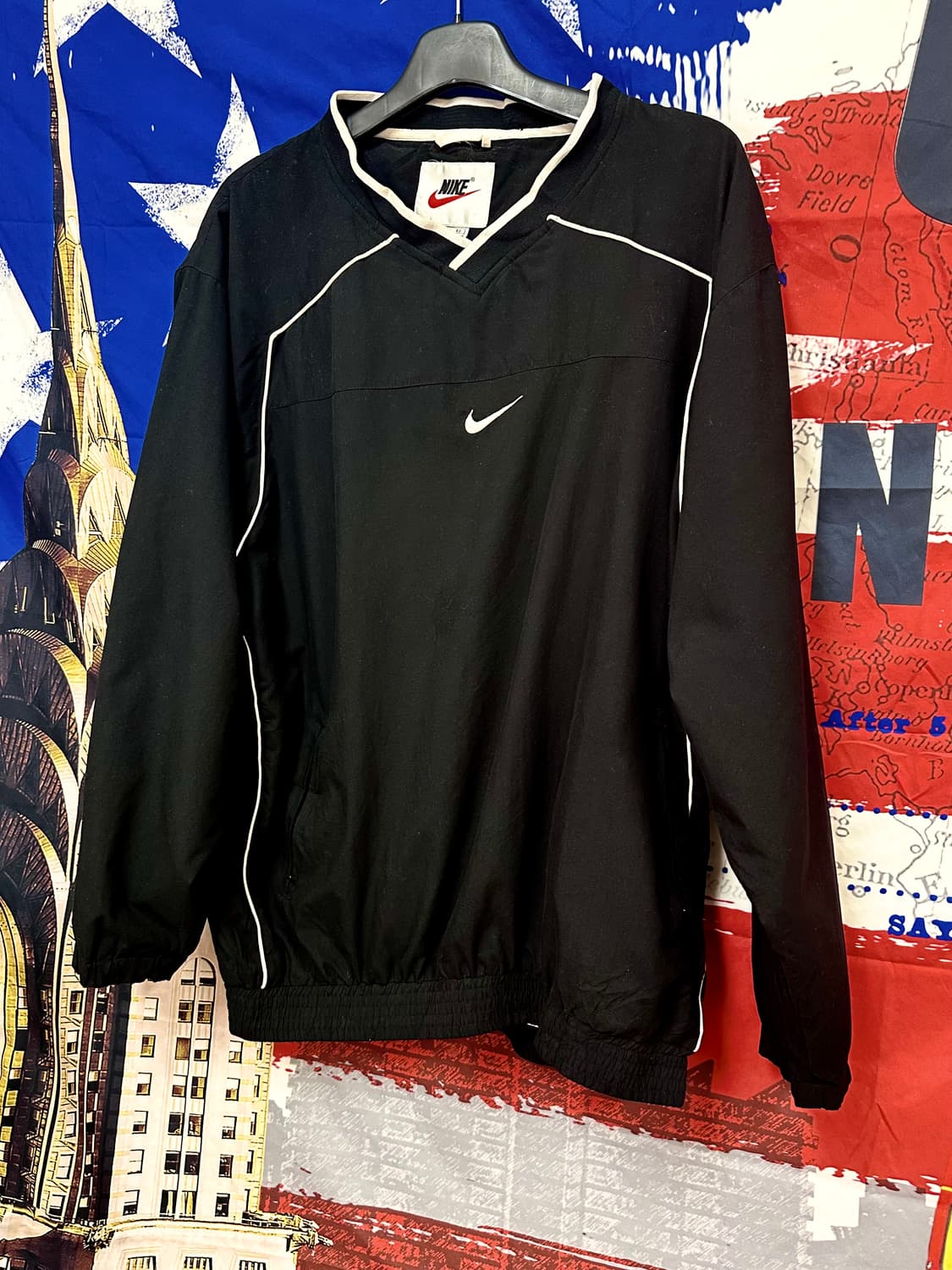 나이키 올드스쿨 스트릿 오버핏 바람막이웜업XL105 상품이미지2