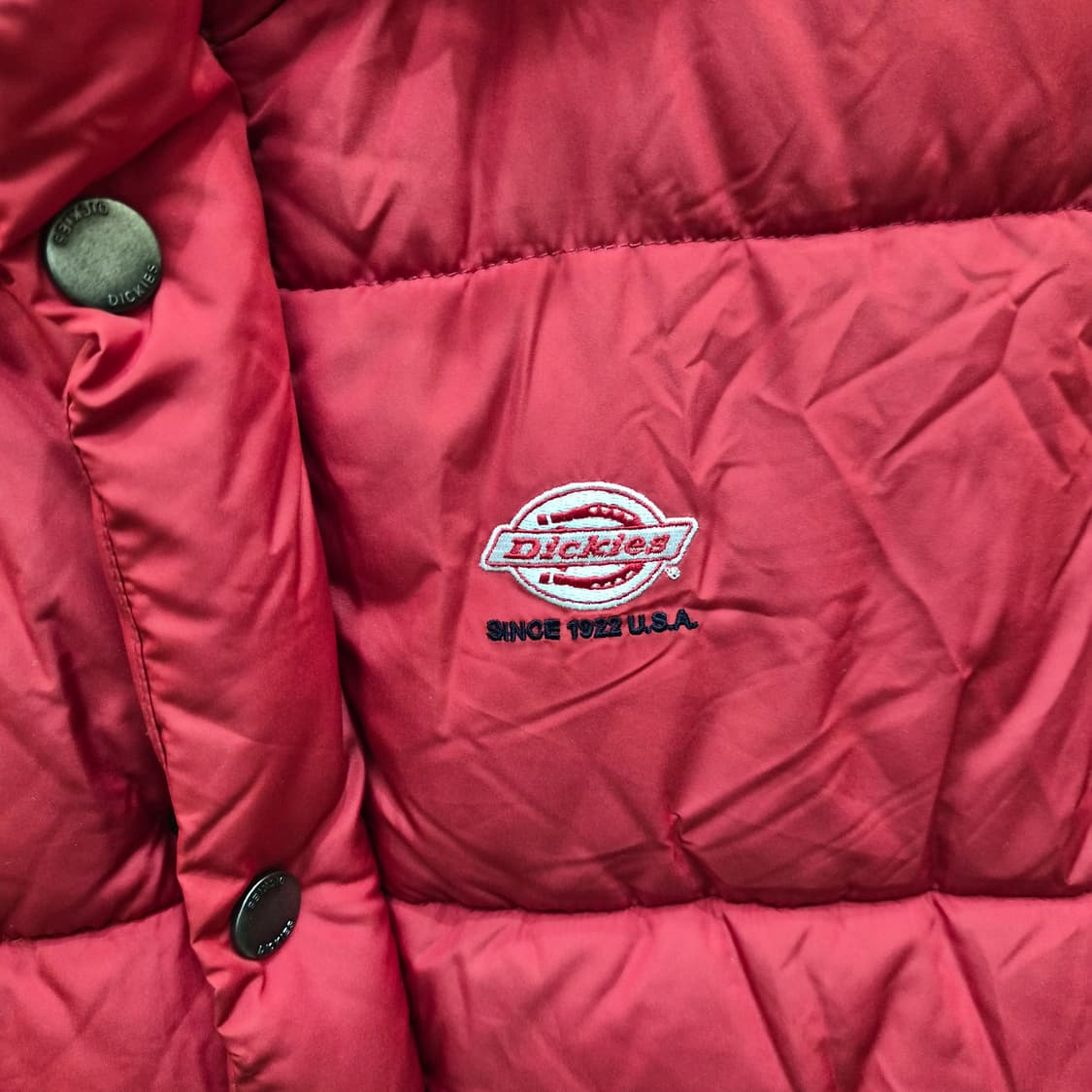 디키즈 후드 패딩 조끼 상품이미지2