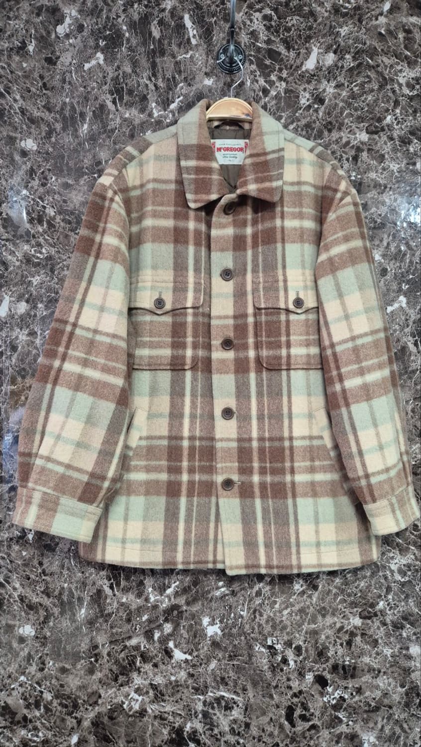 맥그리거 빈티지 울체크자켓 L 상품이미지1
