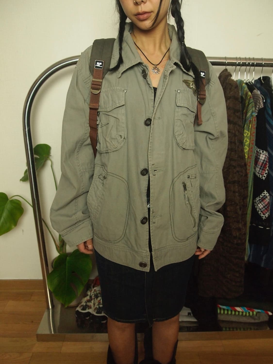 GSTAR 밀리터리 자켓 상품이미지5