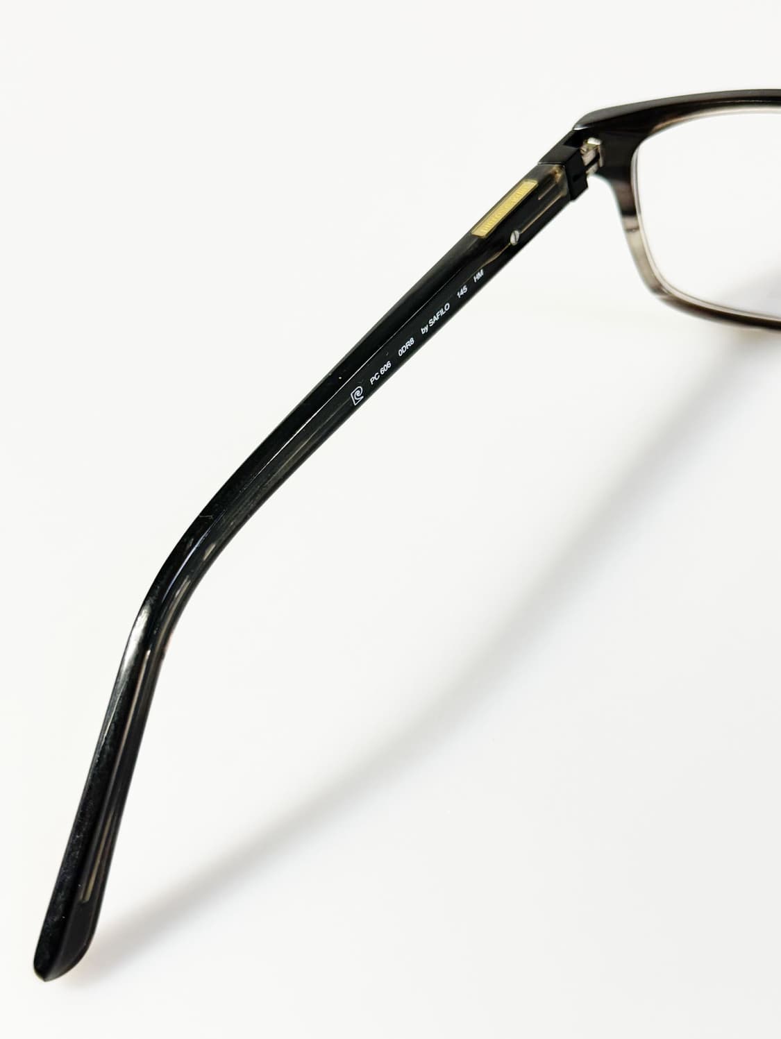 PIERRE CARDIN 스모크 그레이 뿔테 스퀘어 빈티지 안경 상품이미지7