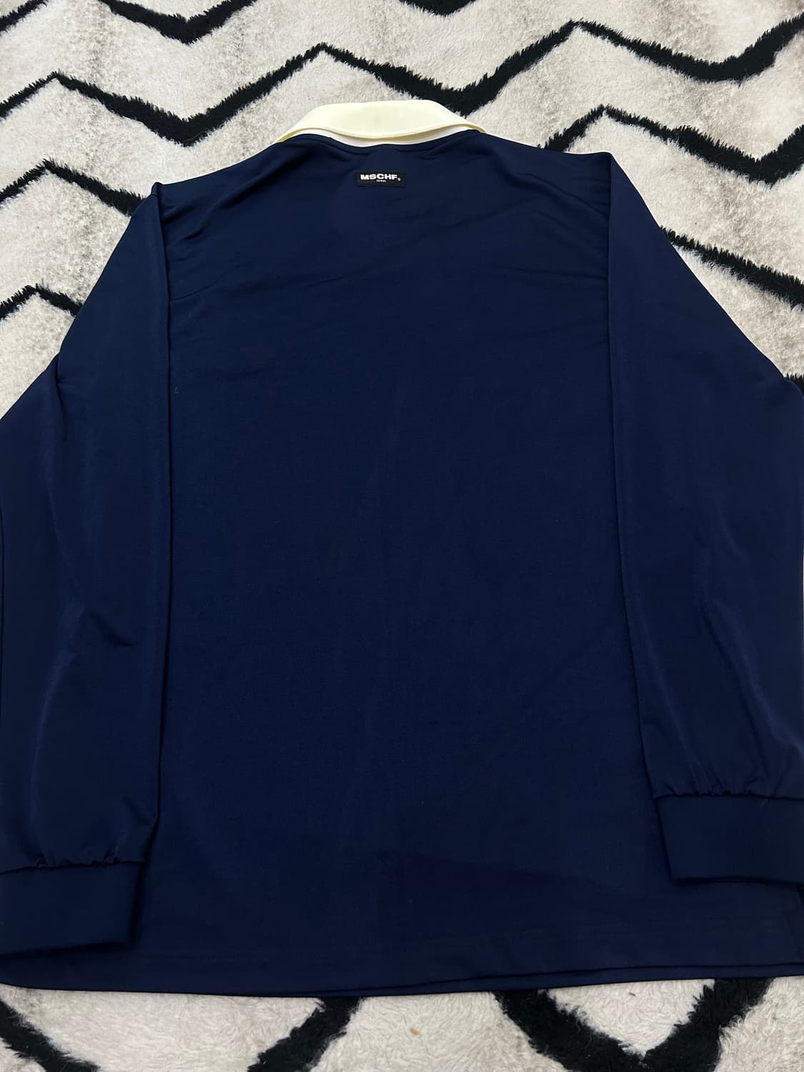 [os]미스치프 라이크라 롱슬리브 져지/네이비 상품이미지4