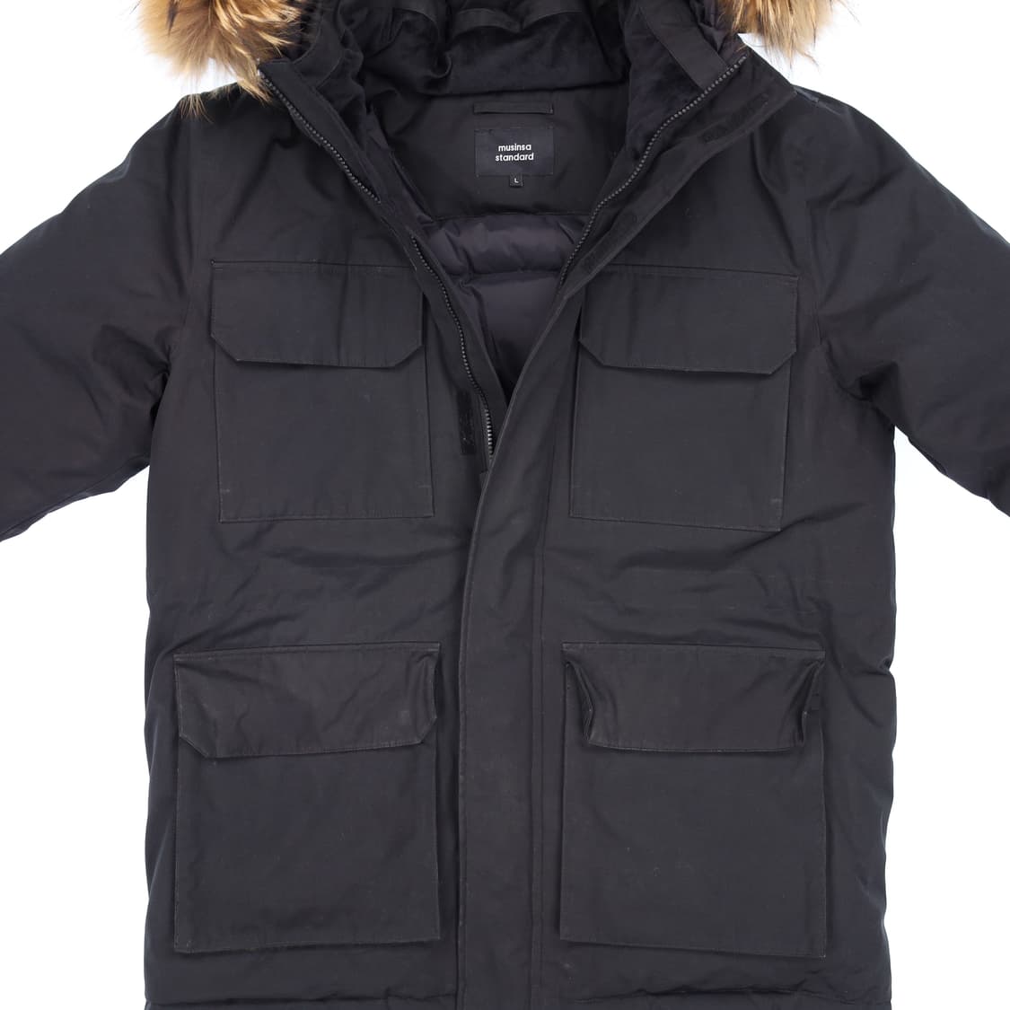 L 무신사스탠다드 덕다운 패딩점퍼 0121H1 상품이미지4