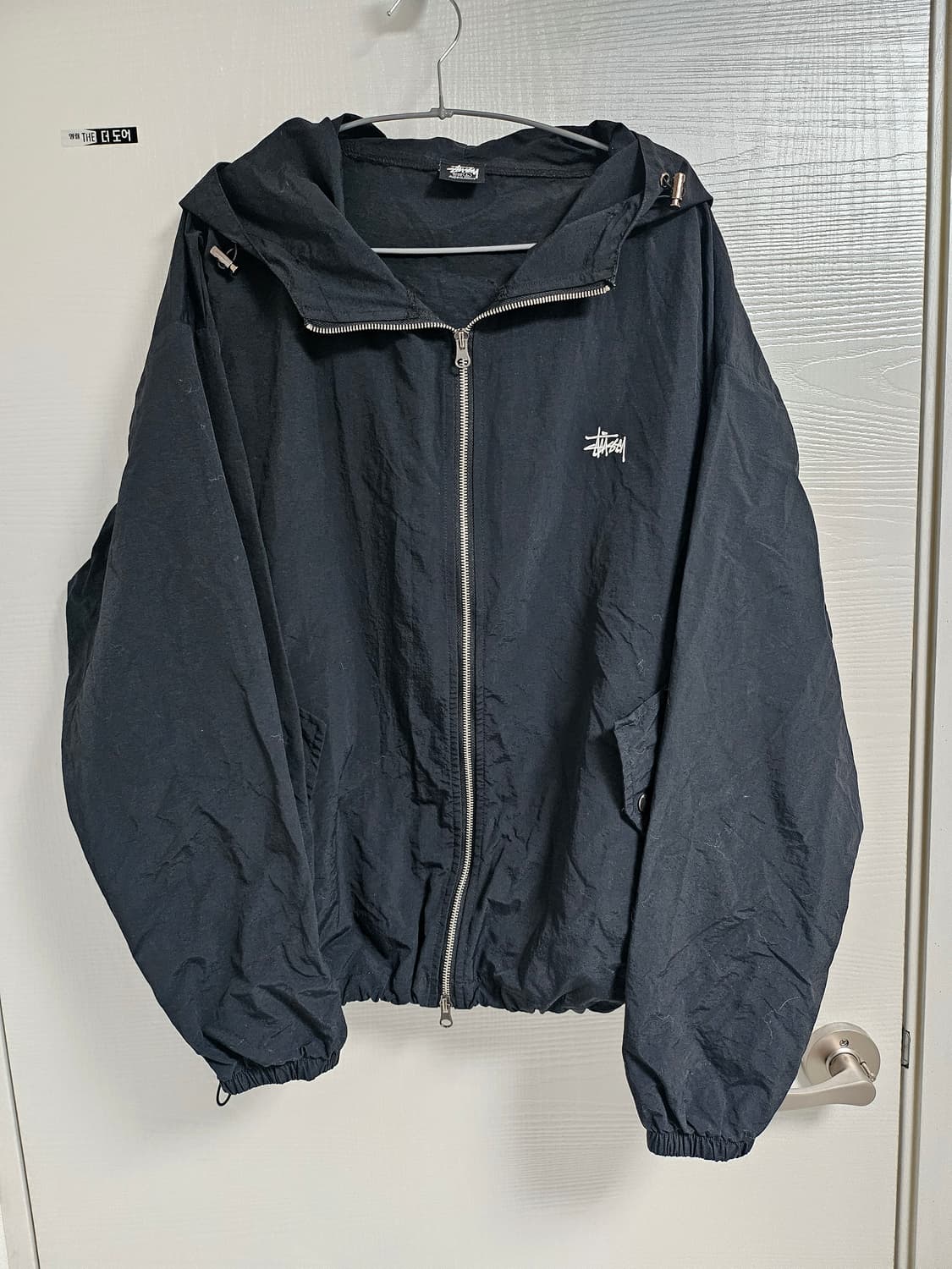 스투시 바람막이 블랙 사이즈 L 상품이미지1