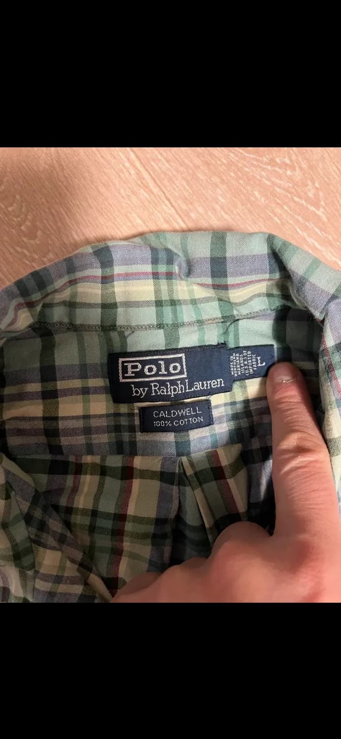 폴로 랄프로렌 카드웰 체크셔츠 상품이미지3