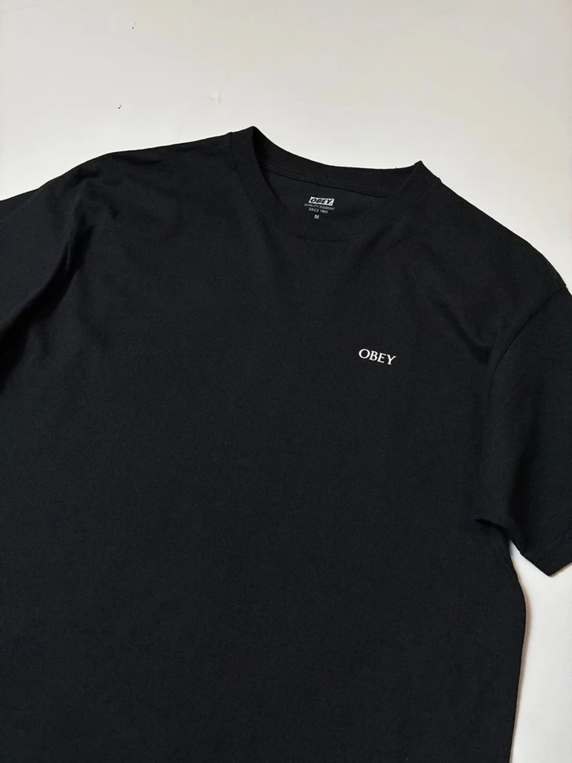 오베이 크로스워크 사인 코튼 반팔 티셔츠 PN9607 상품이미지4