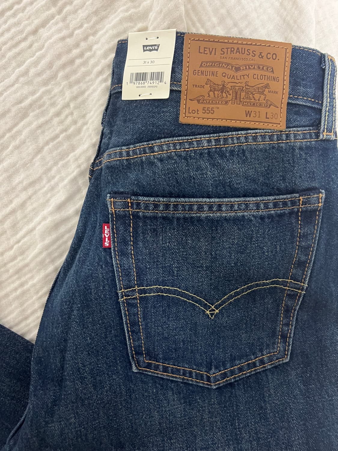 리바이스 555 TM 프리미엄라인 31/30 새상품 상품이미지4