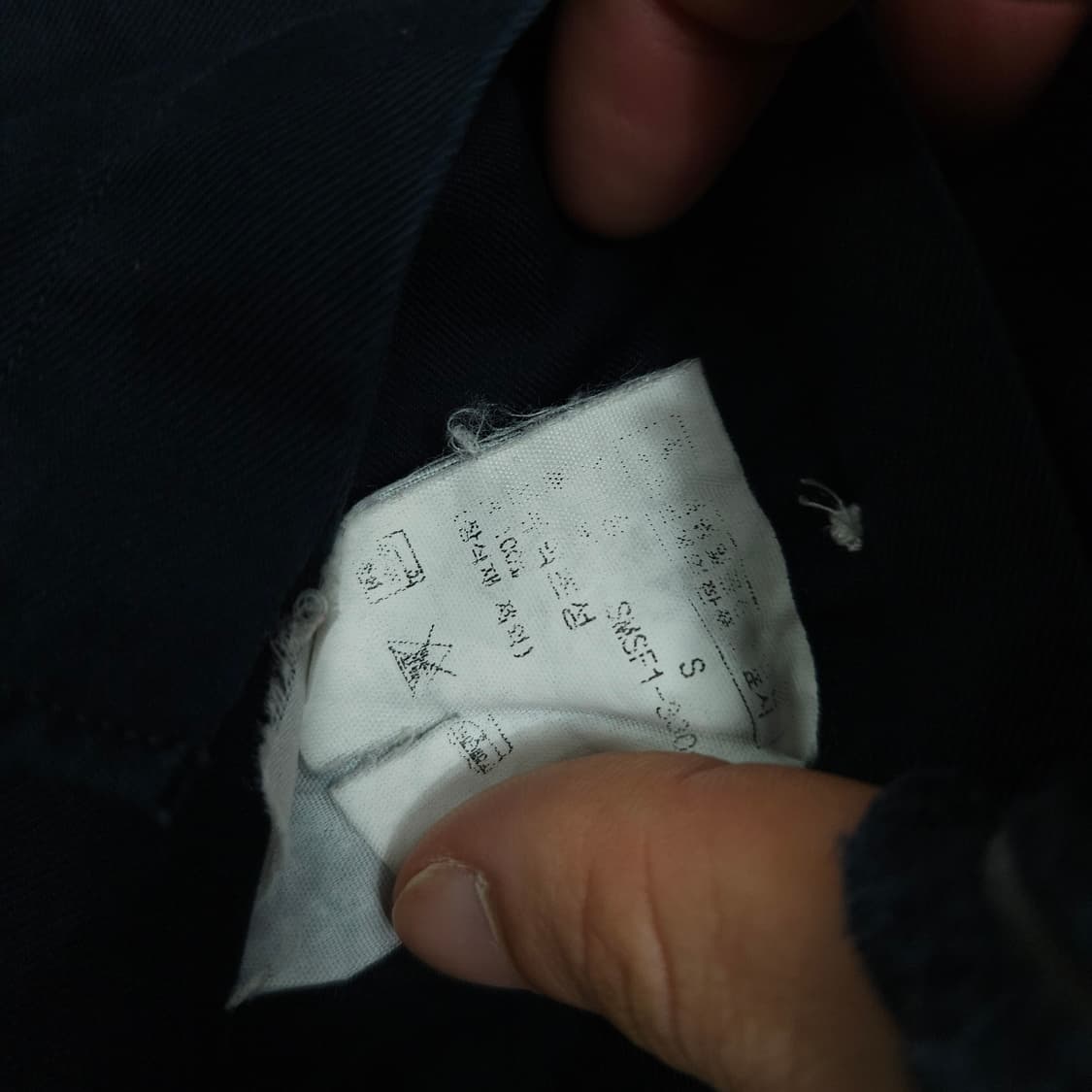 폴로 랄프 로렌 솔리드 셔츠 s 블랙 상품이미지6