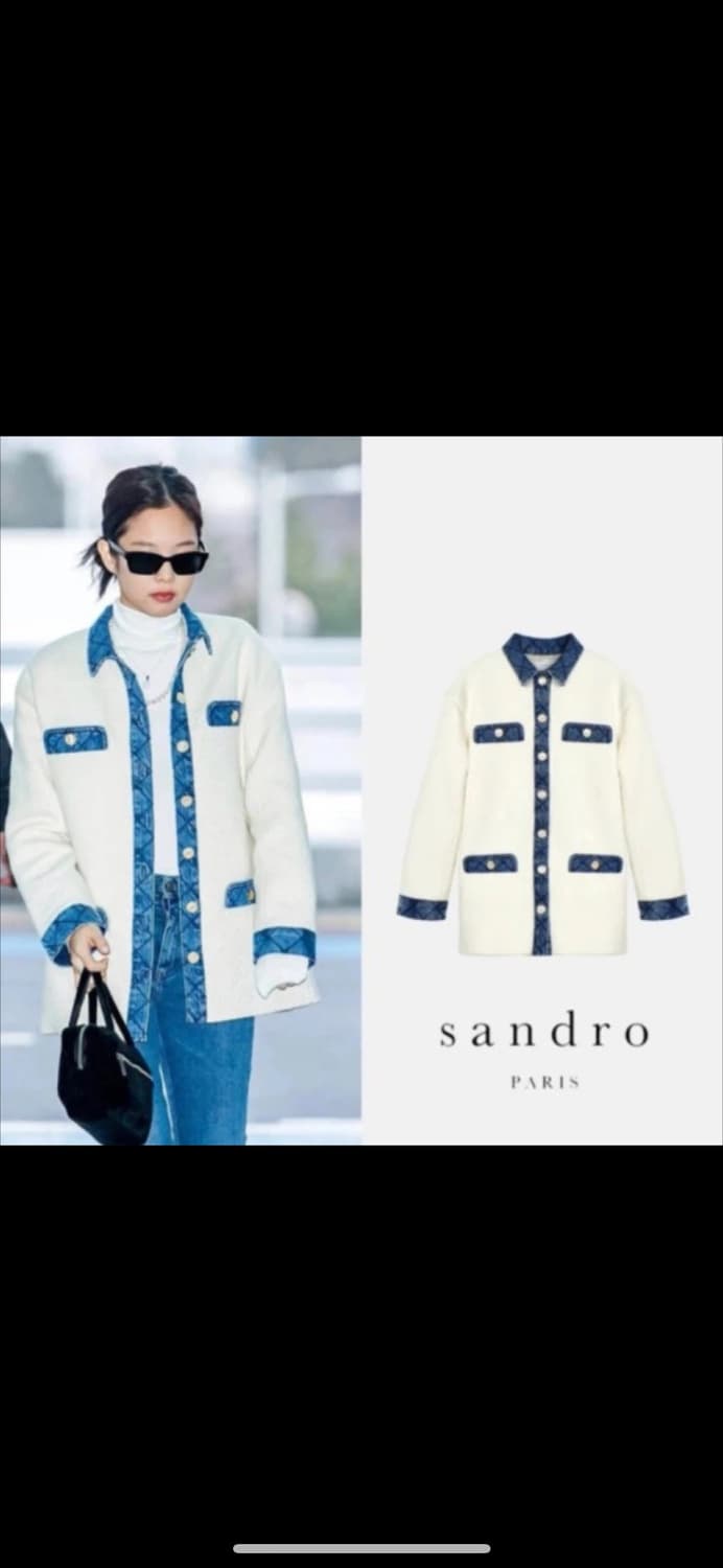 산드로 제니 자켓 1사이즈  상품이미지1