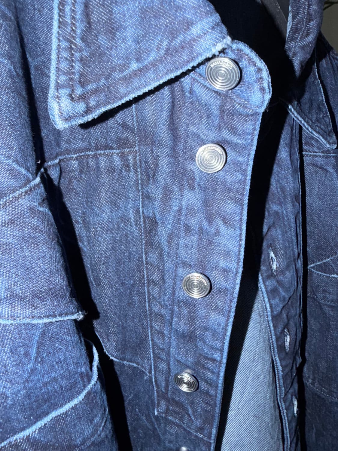 나마체코 eveh 데님셔츠 XL 상품이미지5