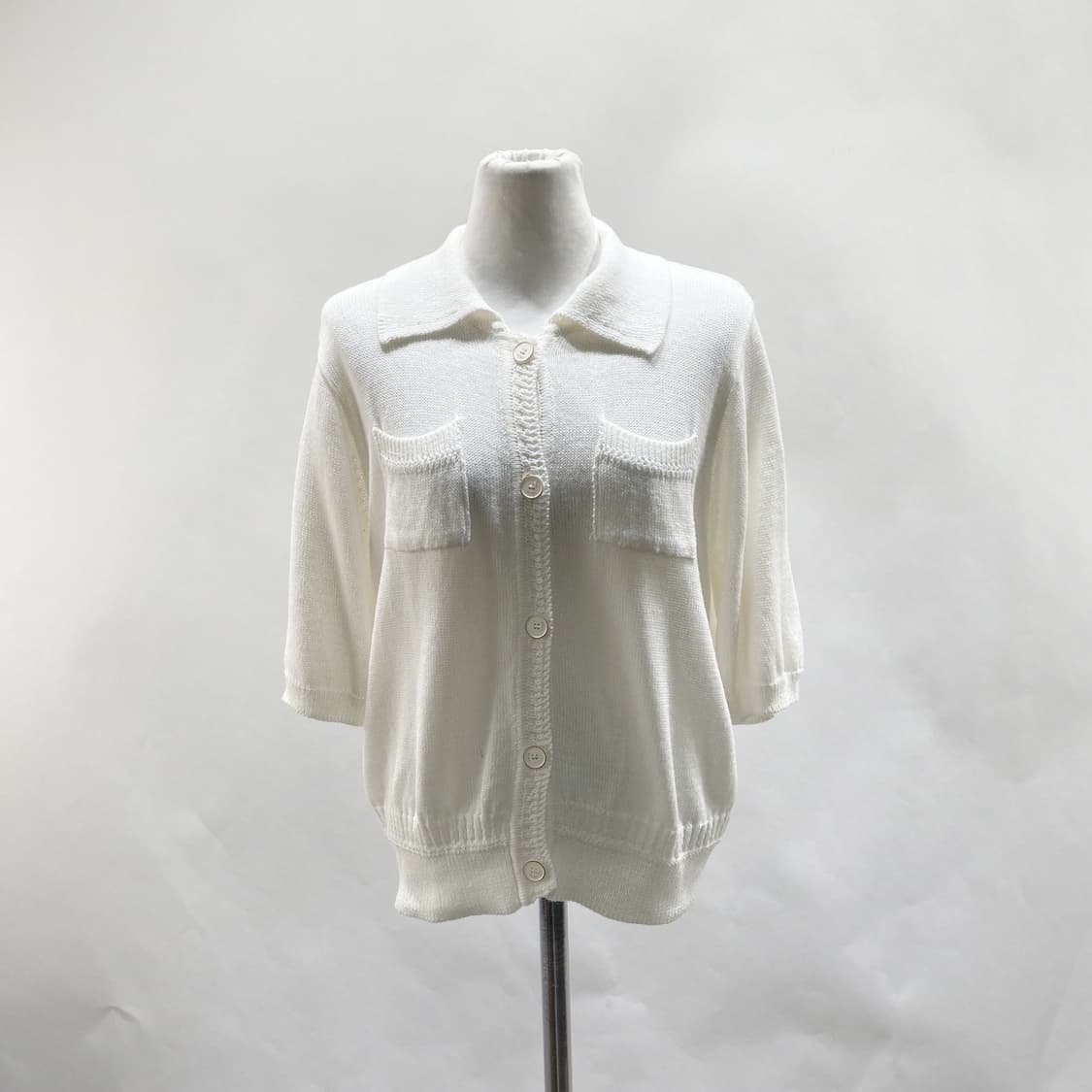 BCBG 2022 여성 베이직 반팔가디건 55-66  상품이미지1