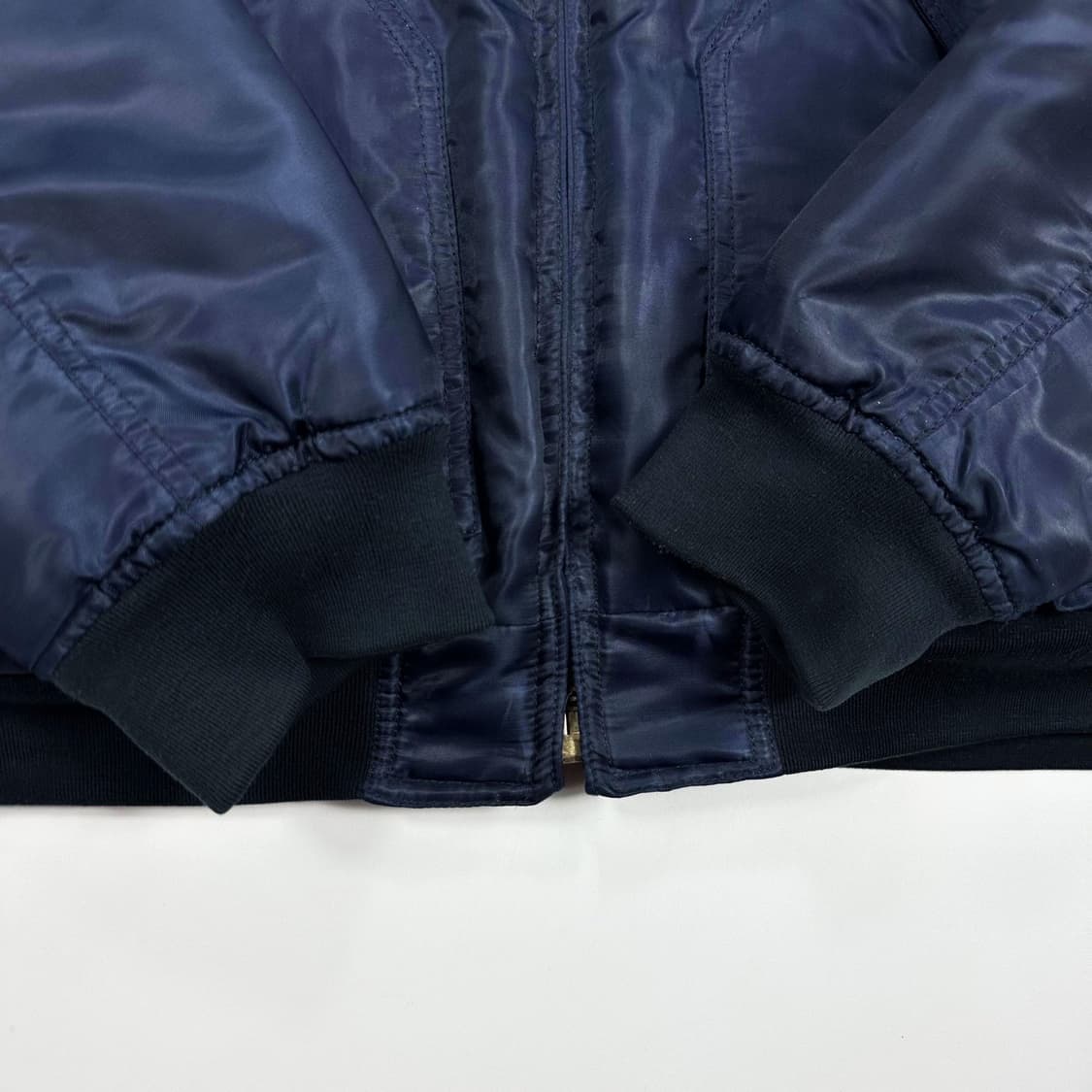 VTG 빈티지 ma1 네이비 항공점퍼 (XL) 상품이미지4