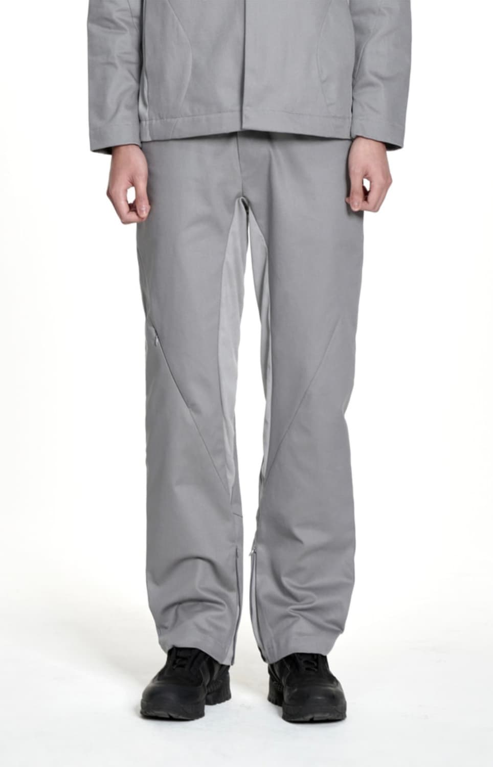 NUPEAK DIAGONAL TROUSER GREY 상품이미지1