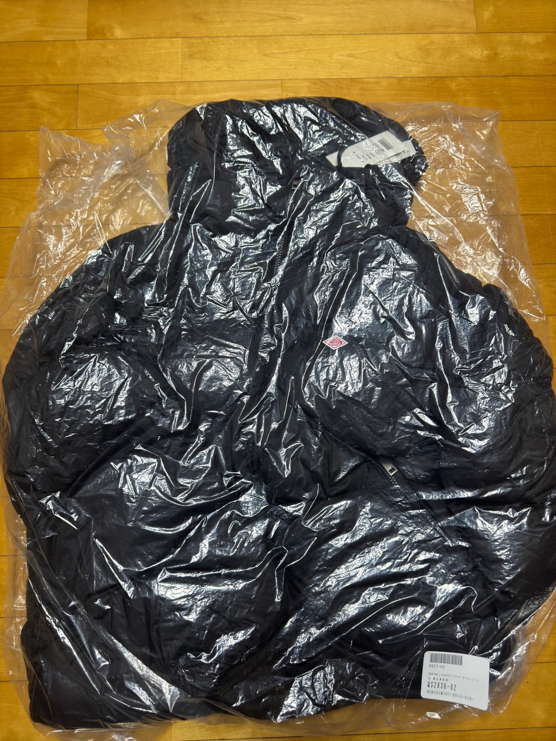 25fw 단톤패딩 블랙 L 상품이미지2