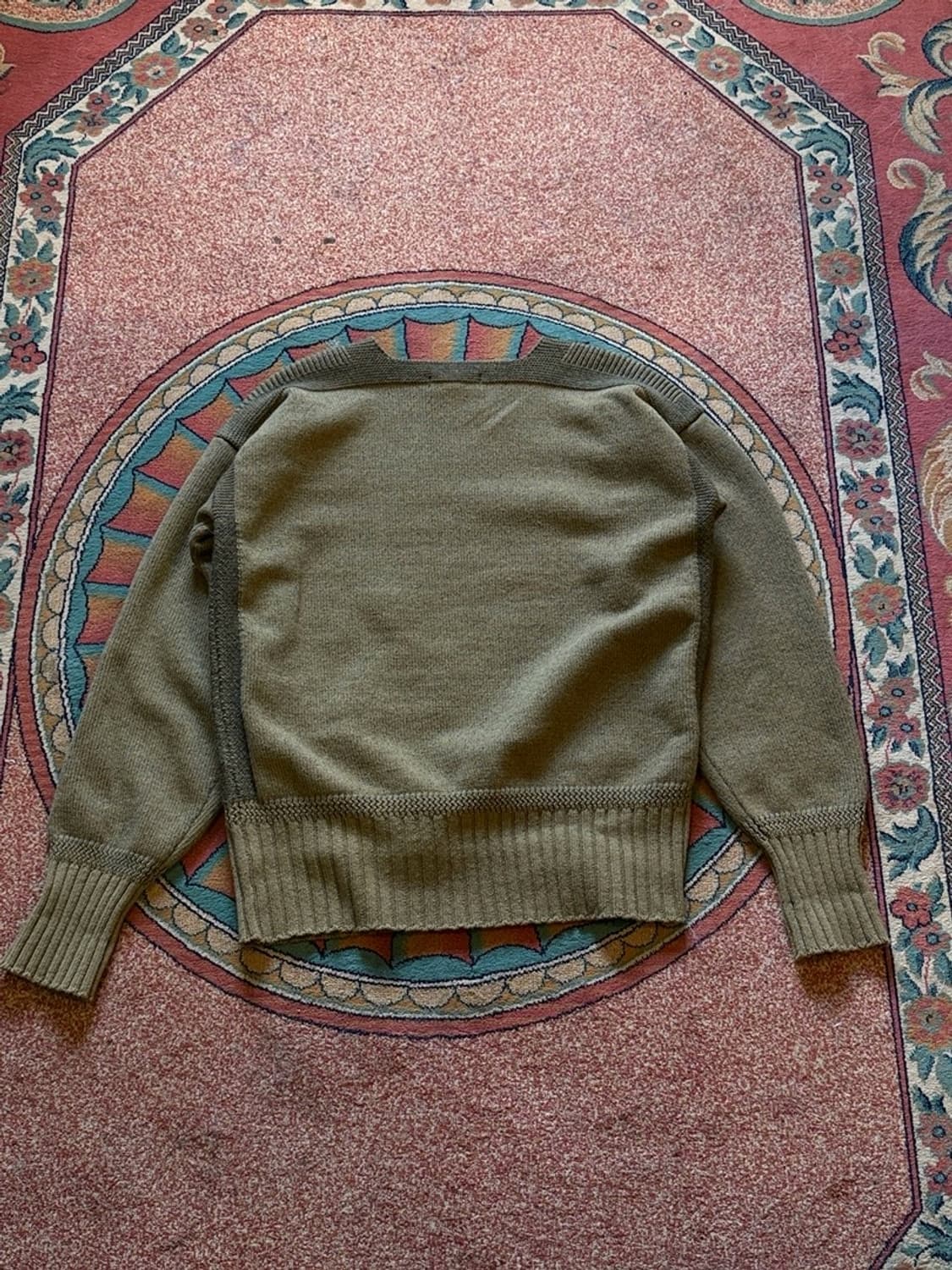Nigel Cabourn 레드 크로스 모드필드 울 니트 풀오버 상품이미지3