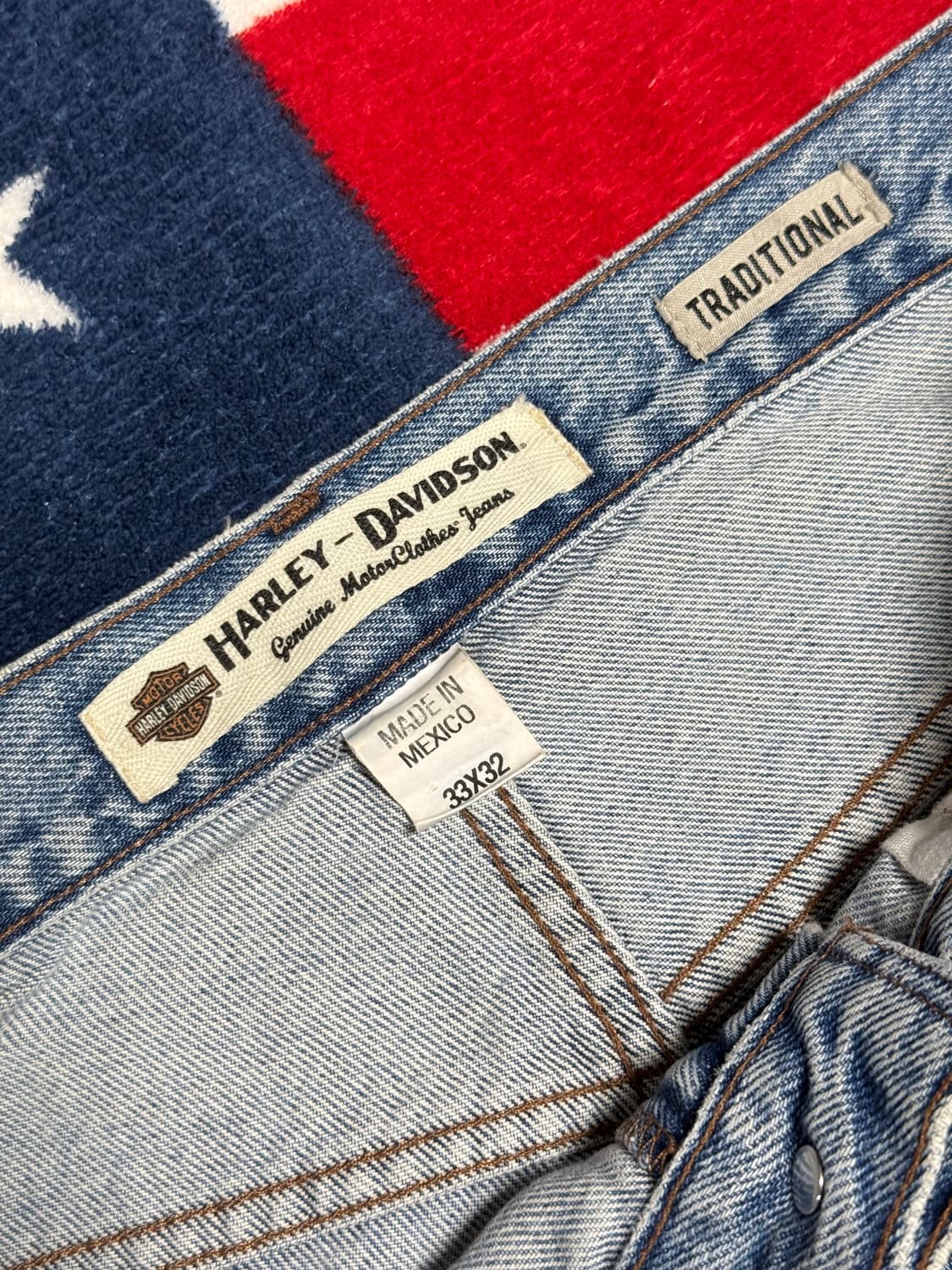 할리데이비슨 데님팬츠 Harley-Davidson denim pants 상품이미지6