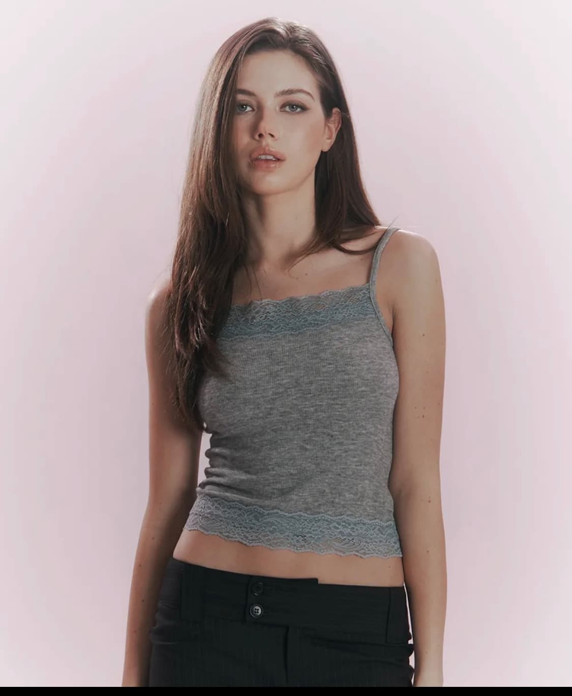 플리즈노팔로우 엘리스 레이스 슬리브 탑 상품이미지1