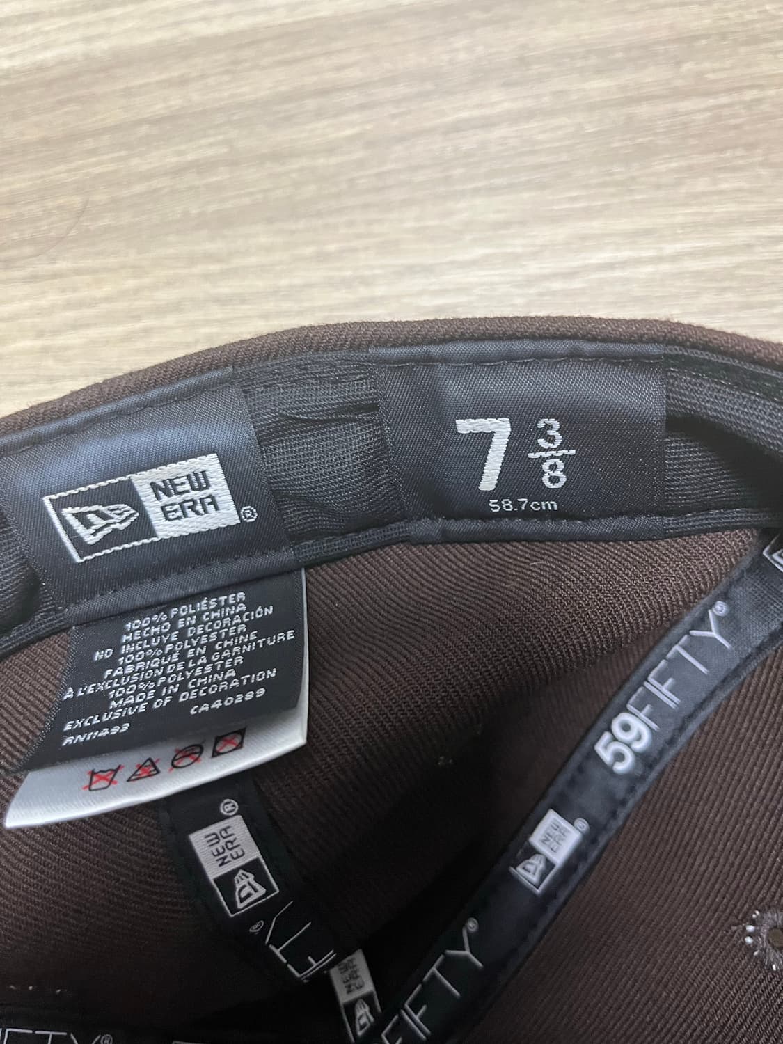 뉴에라스냅백판매합니다 7 3/8입니다 상품이미지2