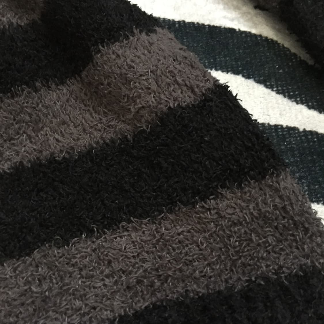 일본빈티지 니혼진깔 스트라이프 오프숄더 니트 모리걸 오네갸루 갸루 미소녀 상품이미지4