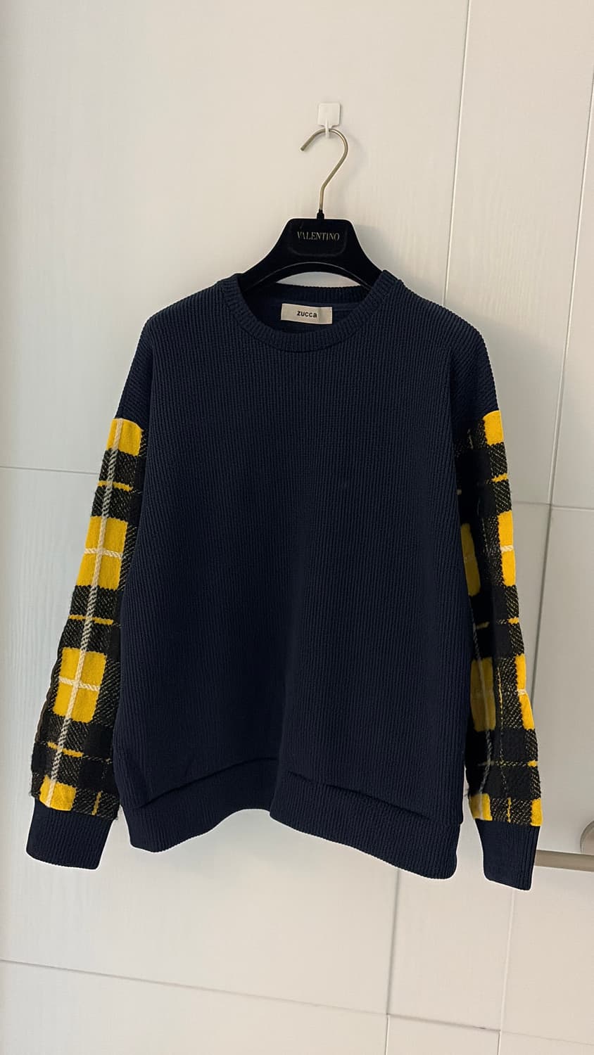 Zucca 팔꿈치패치 니트 44-66 정품 상품이미지5