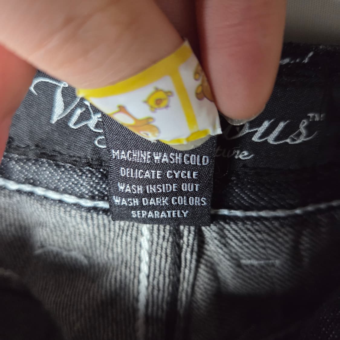 [Victorious] 빅토리어스 이글윙 십자 데님팬츠 상품이미지6