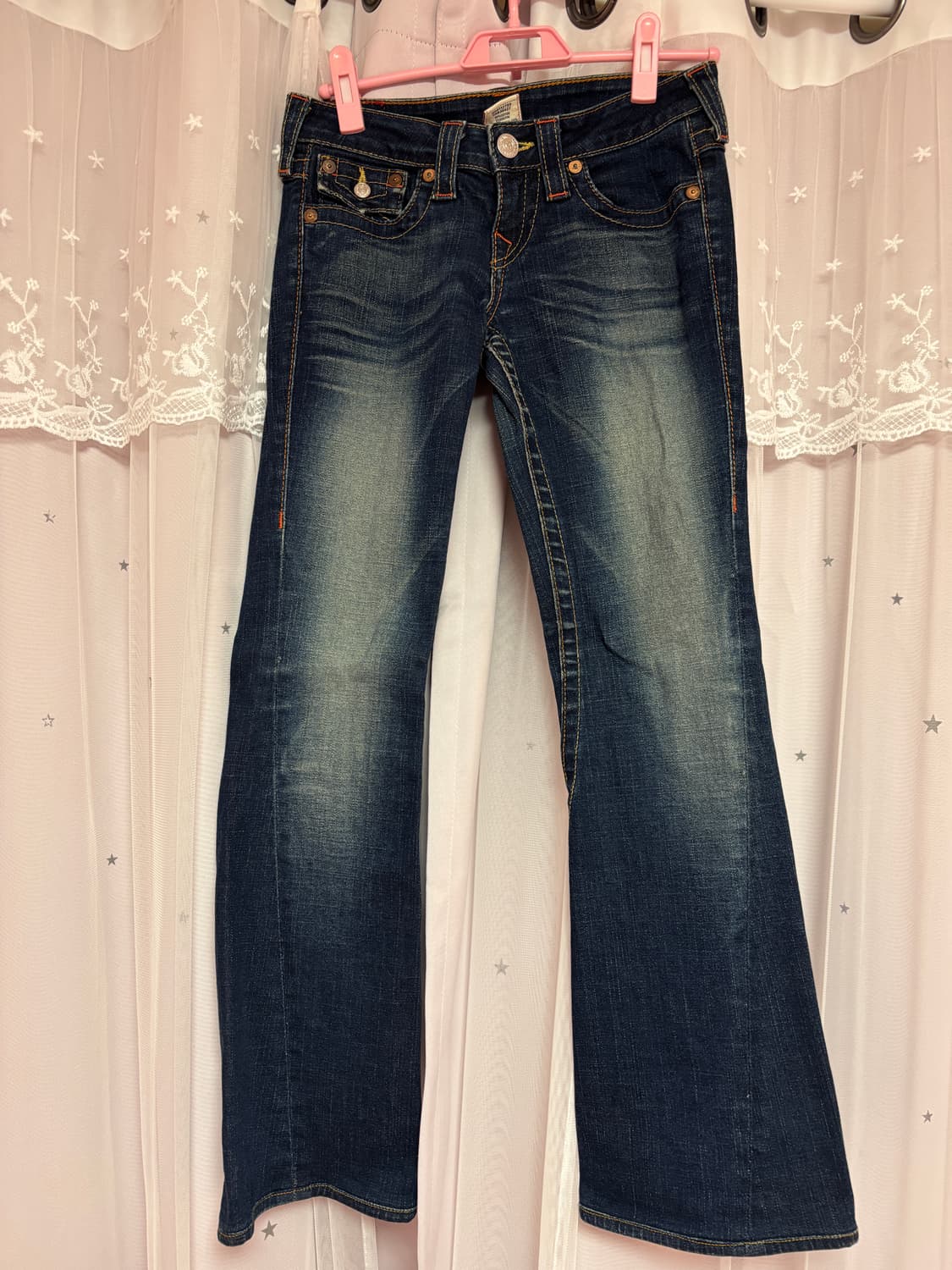 트루릴리젼 로우라이즈 부츠컷 데님진 26 상품이미지1