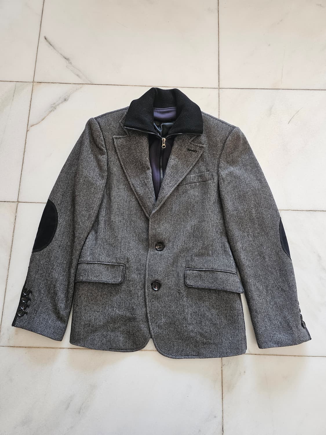 COBALT by CHRIS HAN 남성용  헤링본 자켓 (사이즈 100 상품이미지1