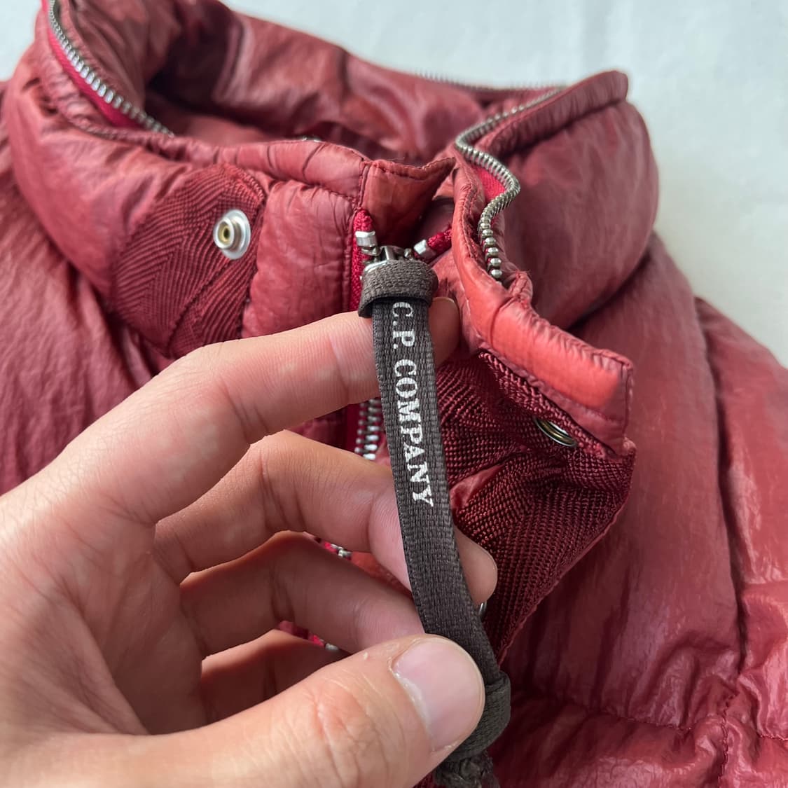 00s 씨피 컴퍼니 크링클 나일론 다운 푸퍼 상품이미지3