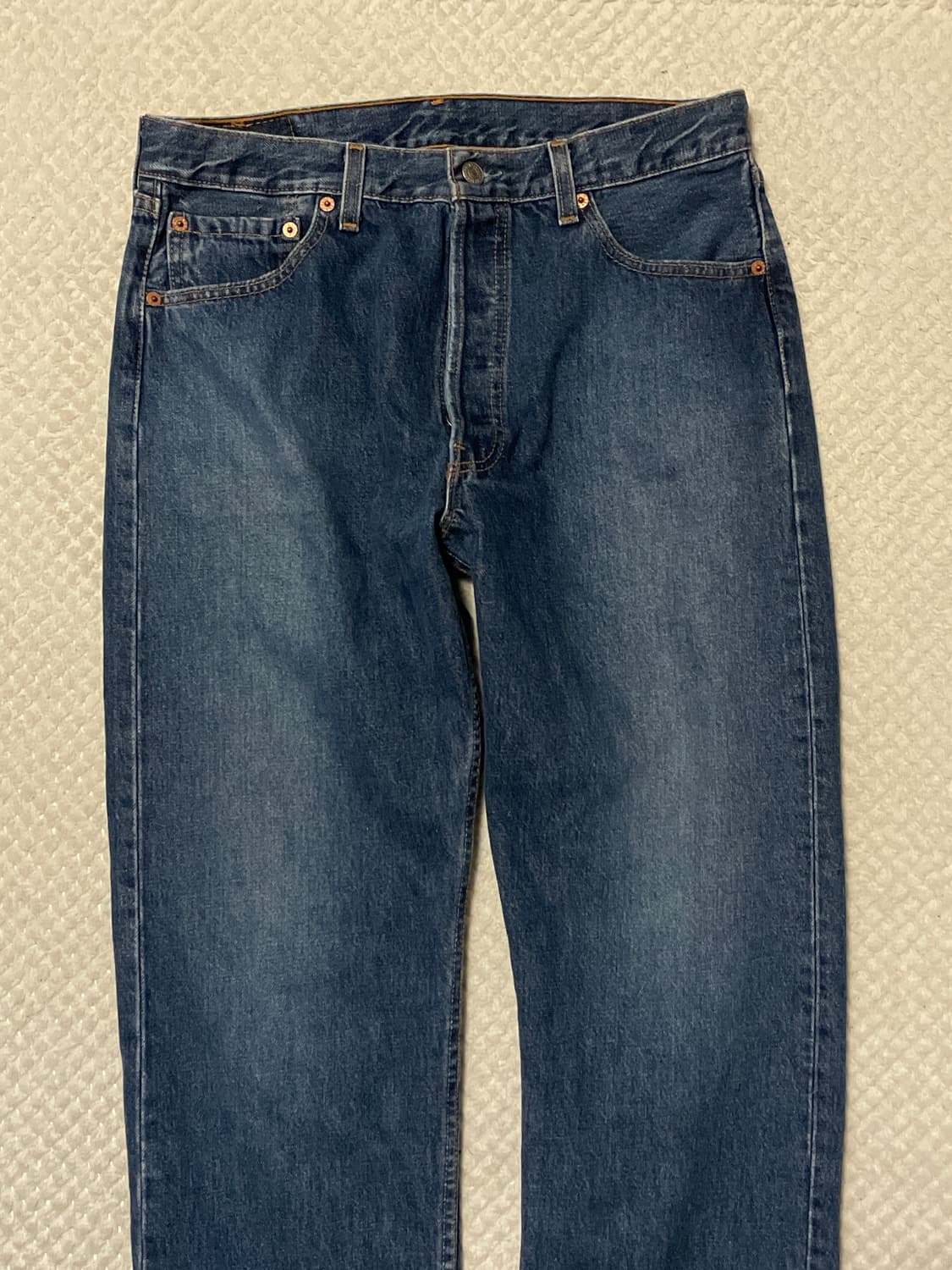 [34X30] 리바이스 90s USA 501 오리지널 핏 데님 팬츠 상품이미지3