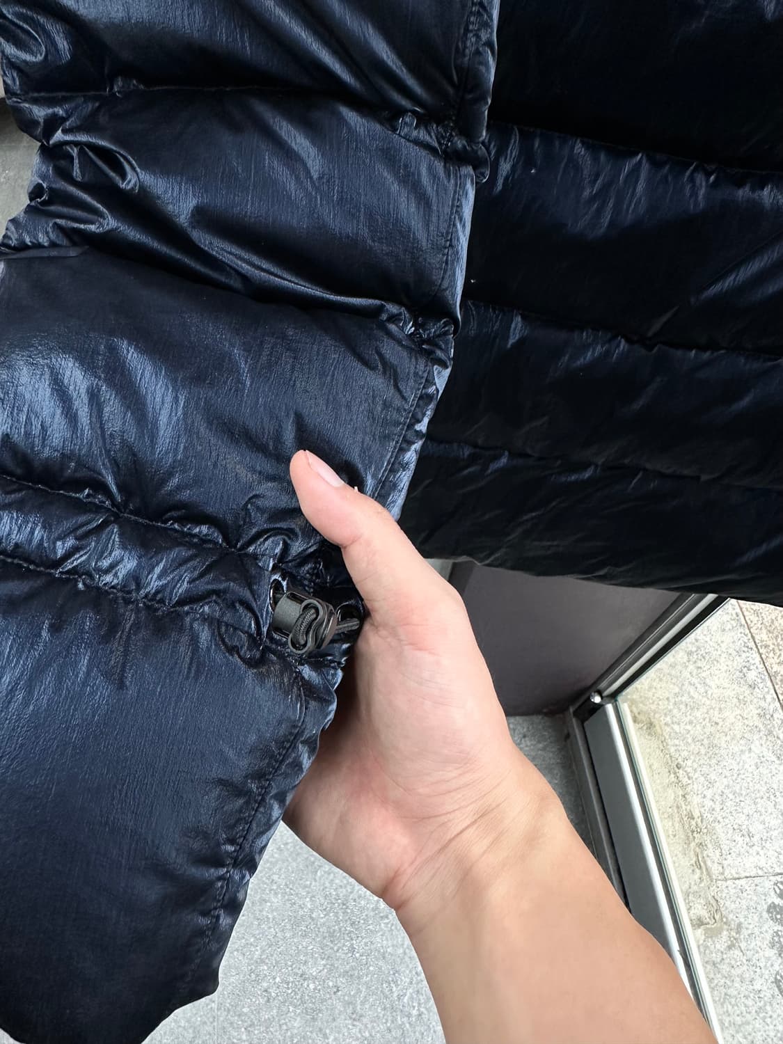 M/ 노비스 벌사 자수패치 글리터 다운패딩 상품이미지8
