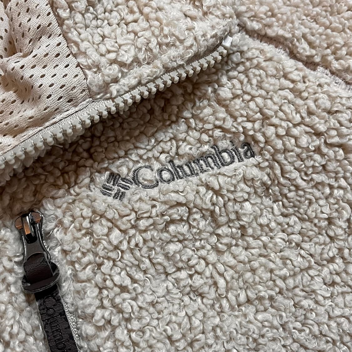 [정품] 콜롬비아 베이지 뽀글이 후리스 [ XL ] 상품이미지6