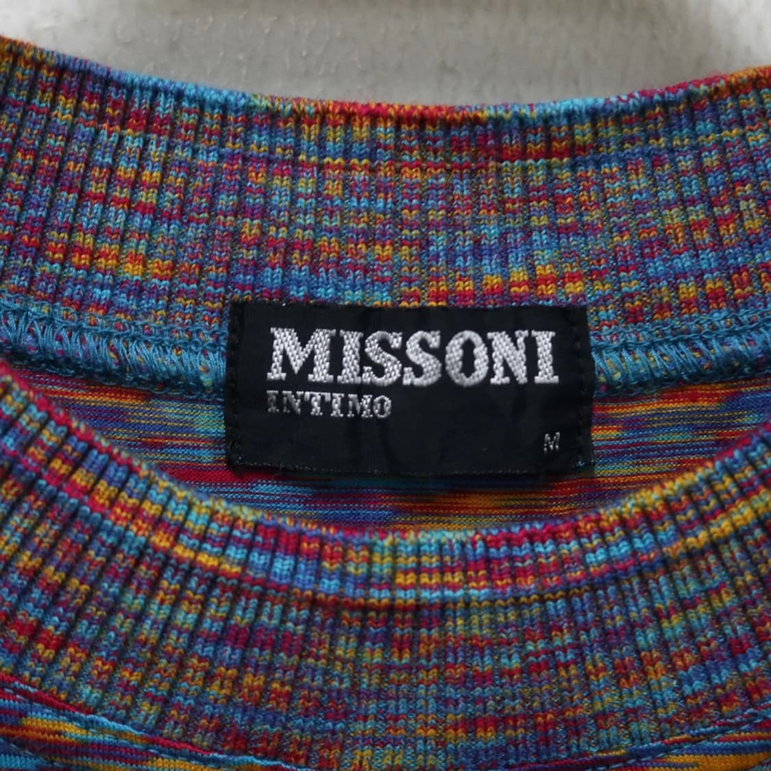 90'S MISSONI 코튼 반팔 티셔츠 65270 상품이미지7