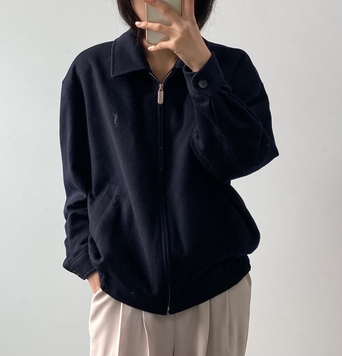 입생로랑 모직 자켓 상품이미지1