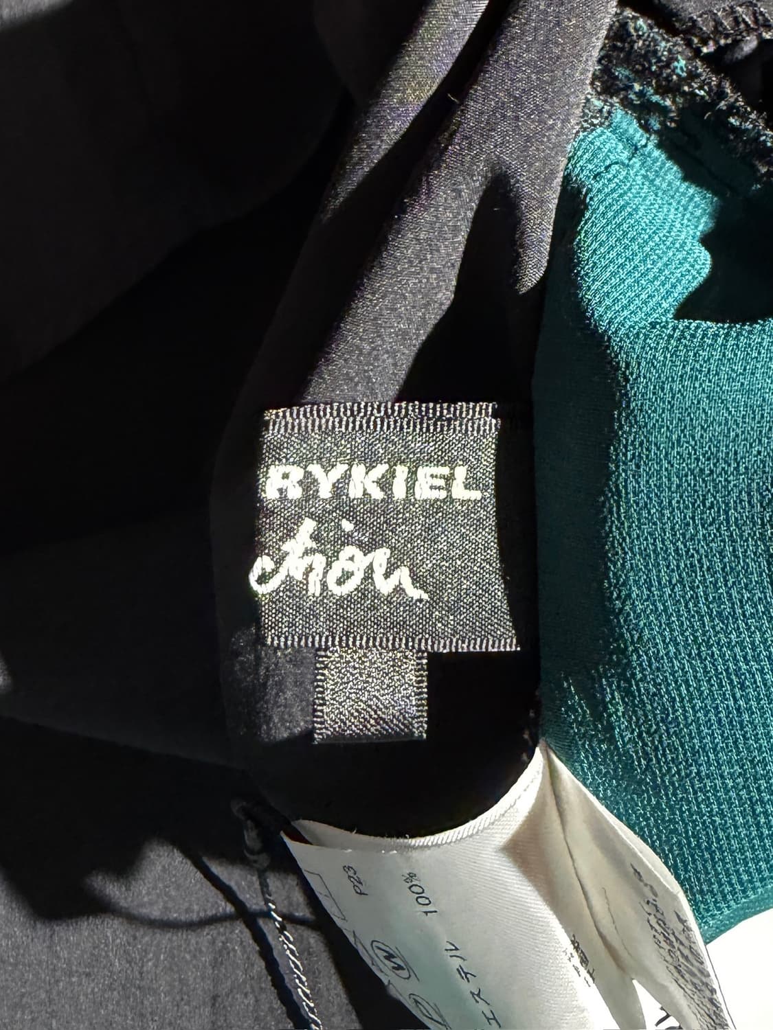 Sonia Rykiel Black Embroidered Blouse 상품이미지6