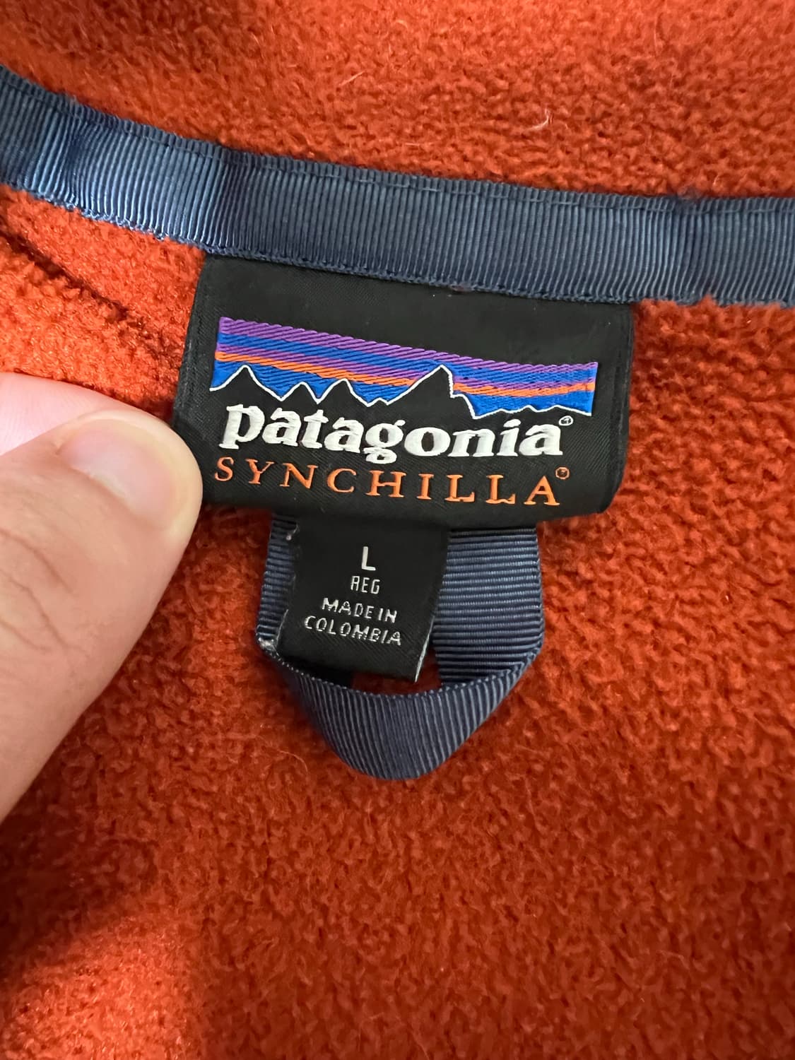 파타고니아 신칠라 오렌지 플리스 후리스 자켓 상품이미지3