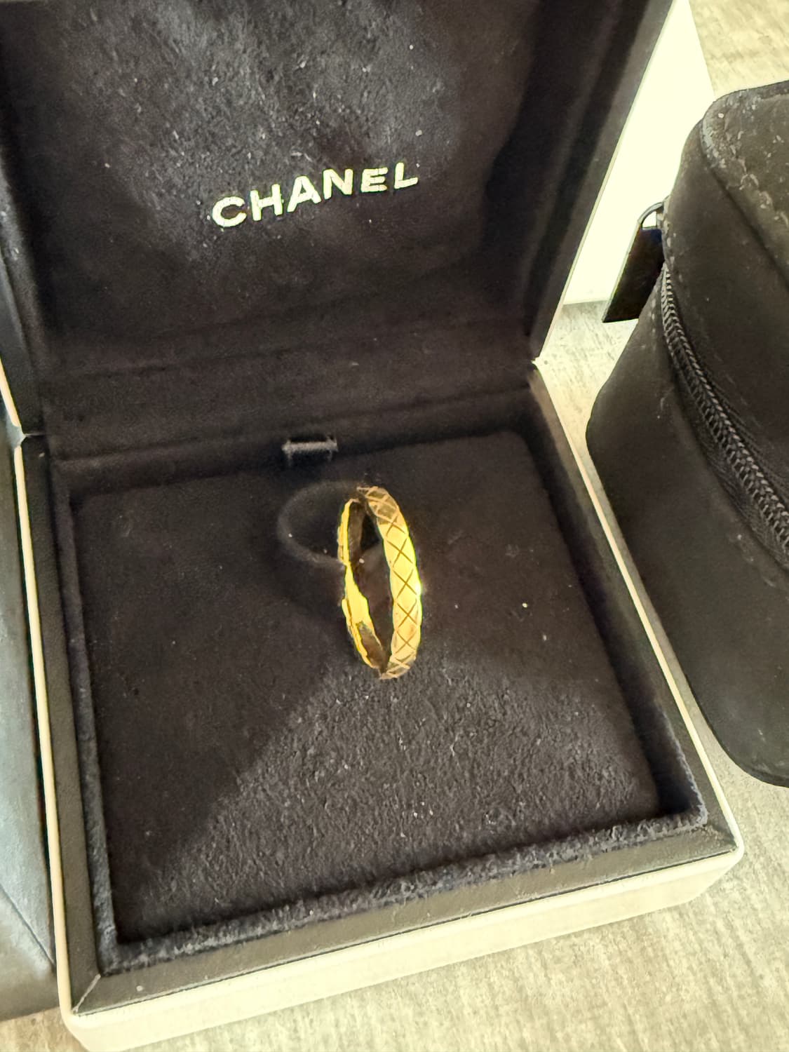 샤넬 코코크러쉬 링 59호 옐로우골드 상품이미지4